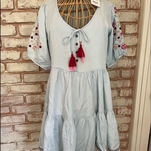 CHELSEA AND VIOLET BOHO DRESS. NWT